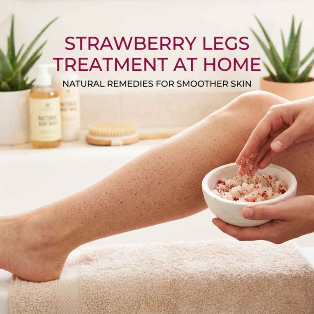 Strawberry Legs Treatment at Home: Causes, Remedies