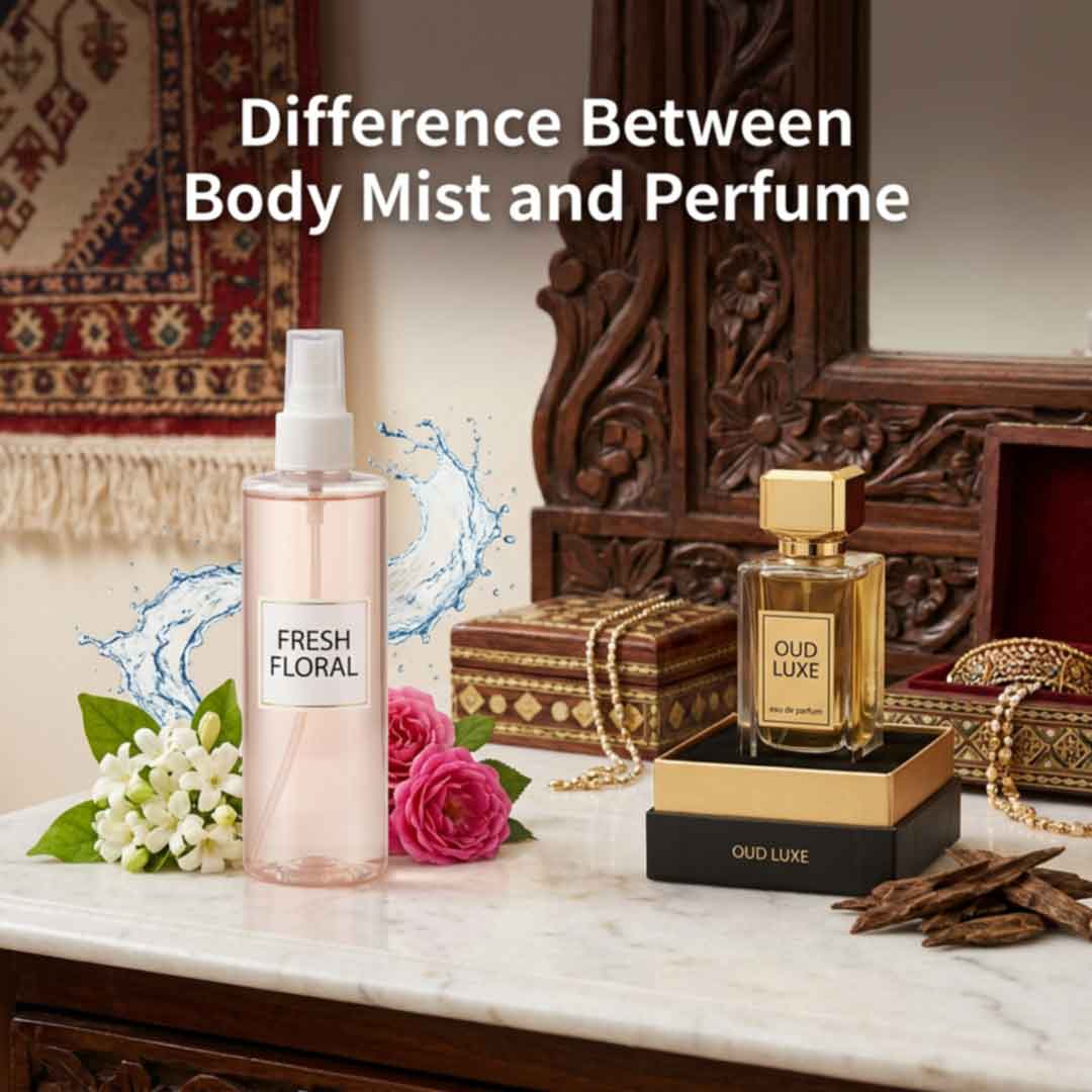 Difference Between Body Mist and Perfume: Complete Guide