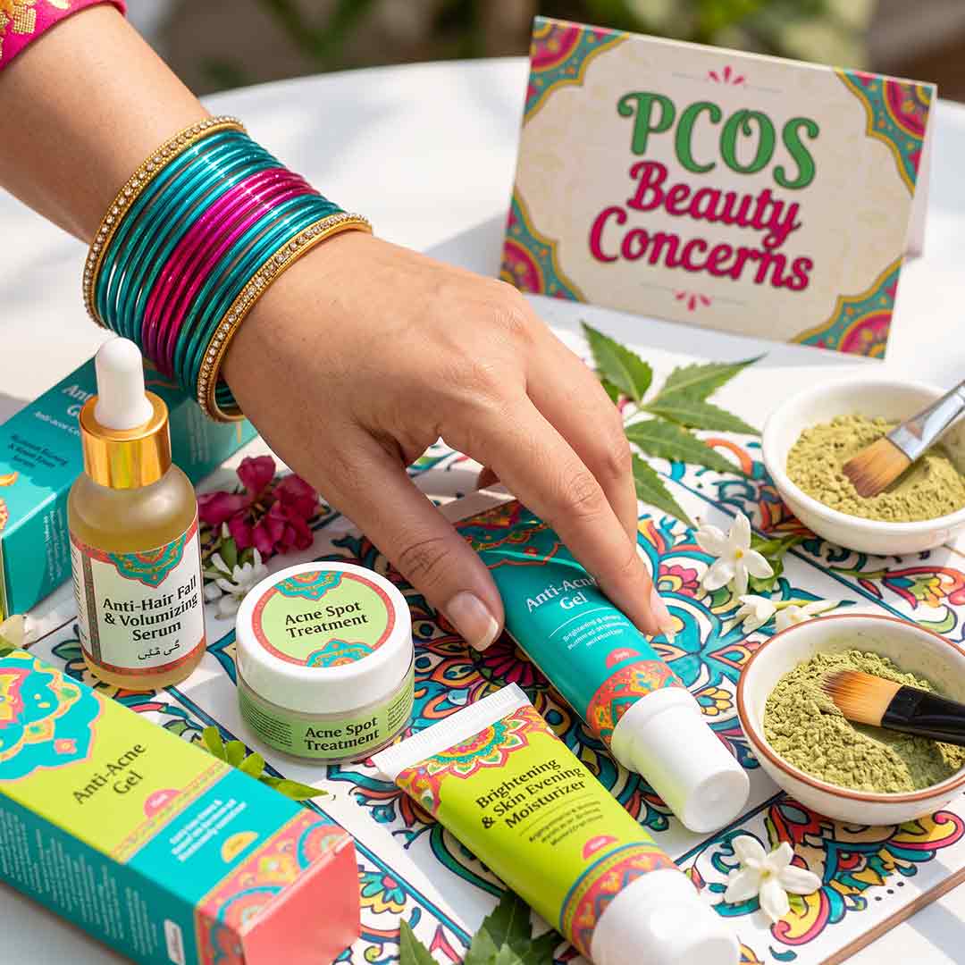 PCOS Beauty Concerns: Facial Hair, Acne & Hair Fall Care at Home