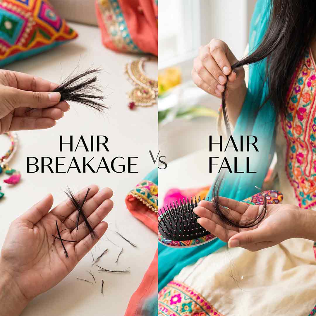 Hair Breakage vs. Hair Fall: How to Tell the Difference